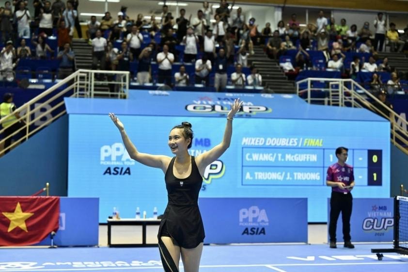 Alex là tay vợt pickleball trong nhóm đầu ở bảng xếp hạng PPA Tour của nữ