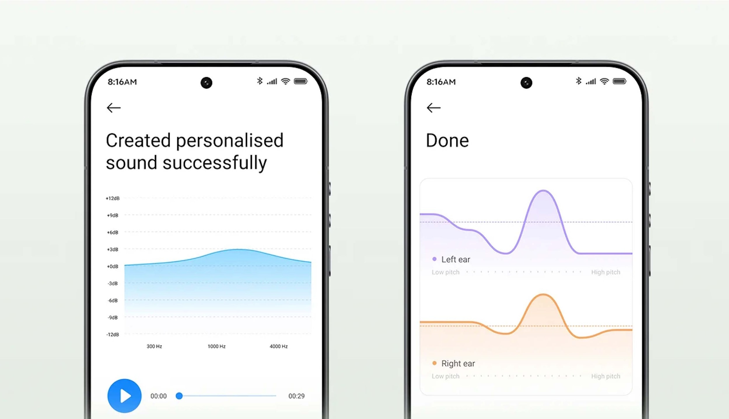 Các tính năng tùy chỉnh âm thanh trên ứng dụng của Xiaomi