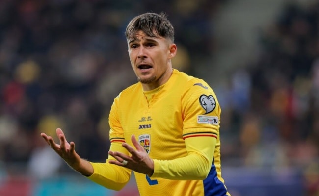 Hậu vệ Andrei Ratiu trong màu áo Rayo Vallecano đang lọt vào tầm ngắm của Liverpool.