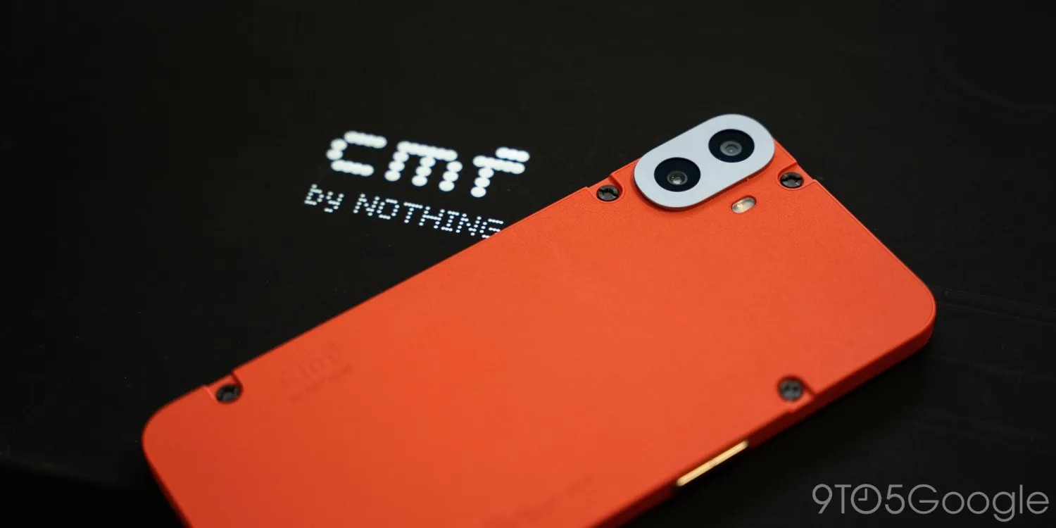 Mẫu điện thoại CMF Phone của Nothing với thiết kế đặc trưng