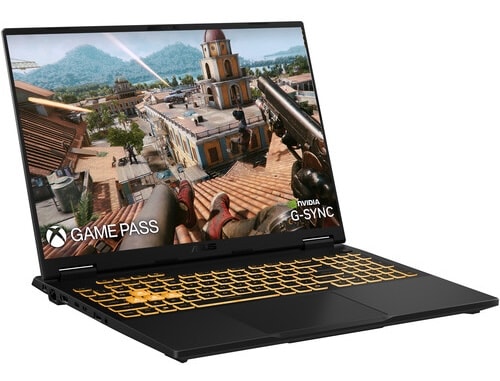 Laptop Asus TUF Gaming F16 với màn hình 16 inch và card đồ họa RTX 5070 đang được giảm giá mạnh