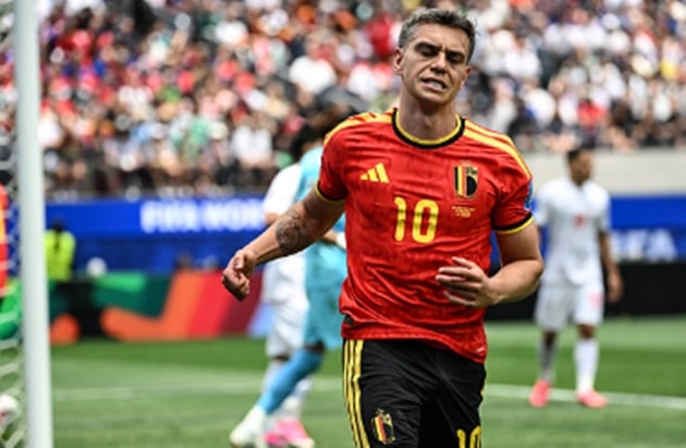 Leandro Trossard là nhân tố bùng nổ nhất trên hàng công tuyển Bỉ.