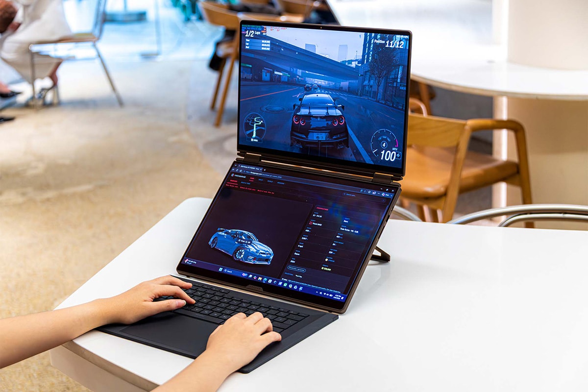 Khả năng hiển thị ấn tượng của ROG Zephyrus Duo