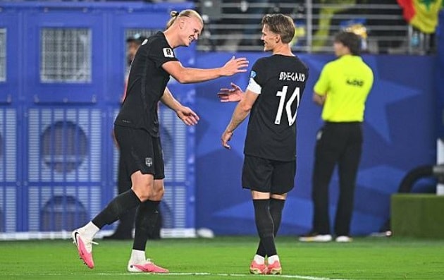 Haaland bỏ túi hai bàn ở trận đấu thứ 2 tại World Cup.