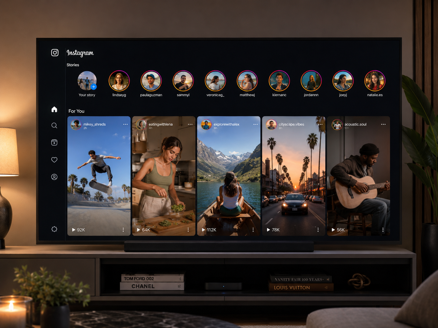 Instagram Stories can now be watched directly on your TV.