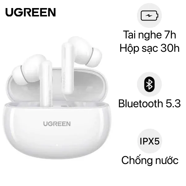 Tai nghe Bluetooth True Wireless Ugreen Hitune T6 - WS200
