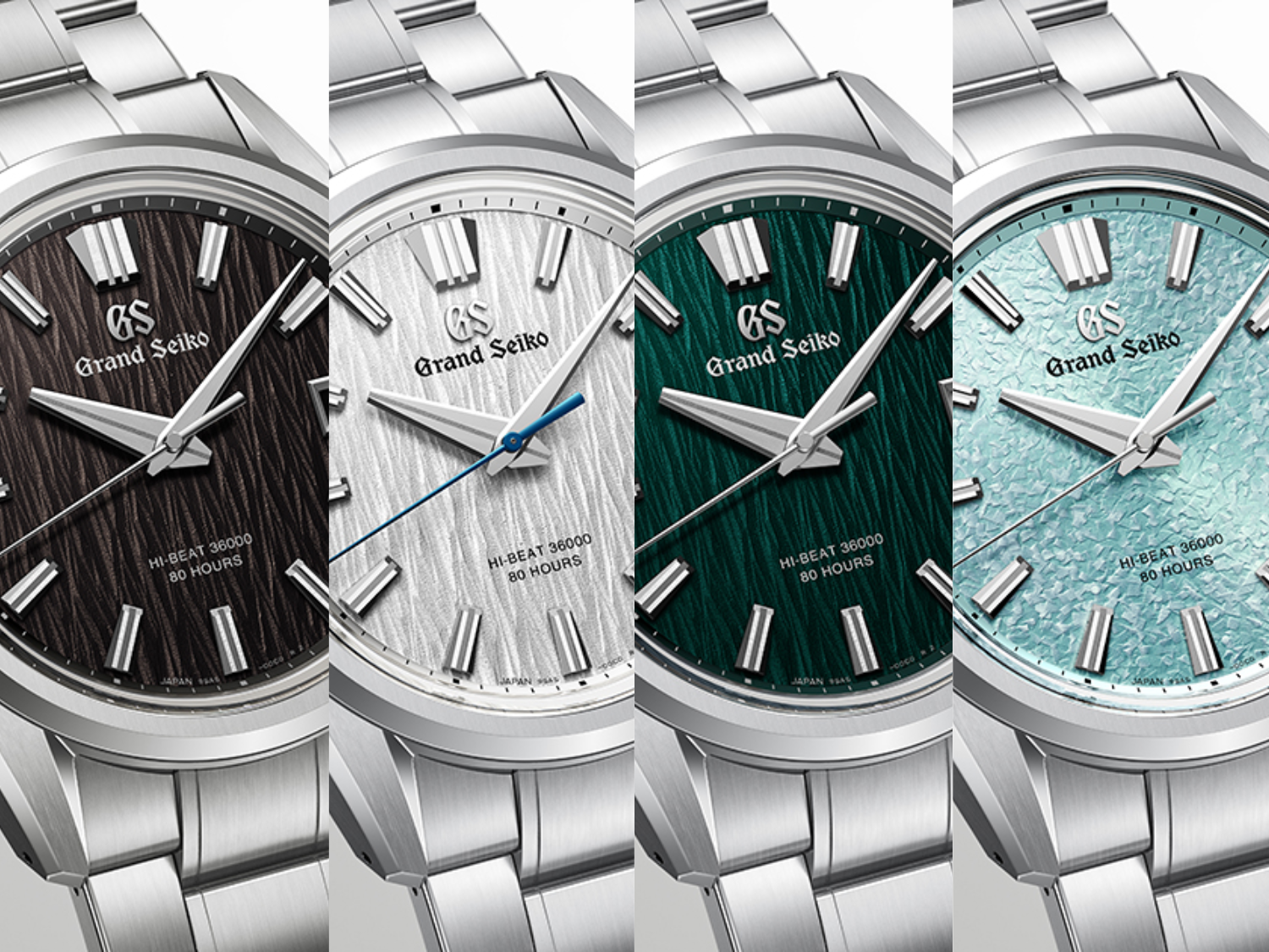 Bộ tứ đồng hồ Grand Seiko Evolution 9 mới