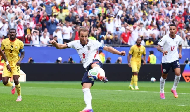 Harry Kane bỏ lỡ cơ hội ghi bàn trong trận đấu với Ghana tại World Cup 2026.