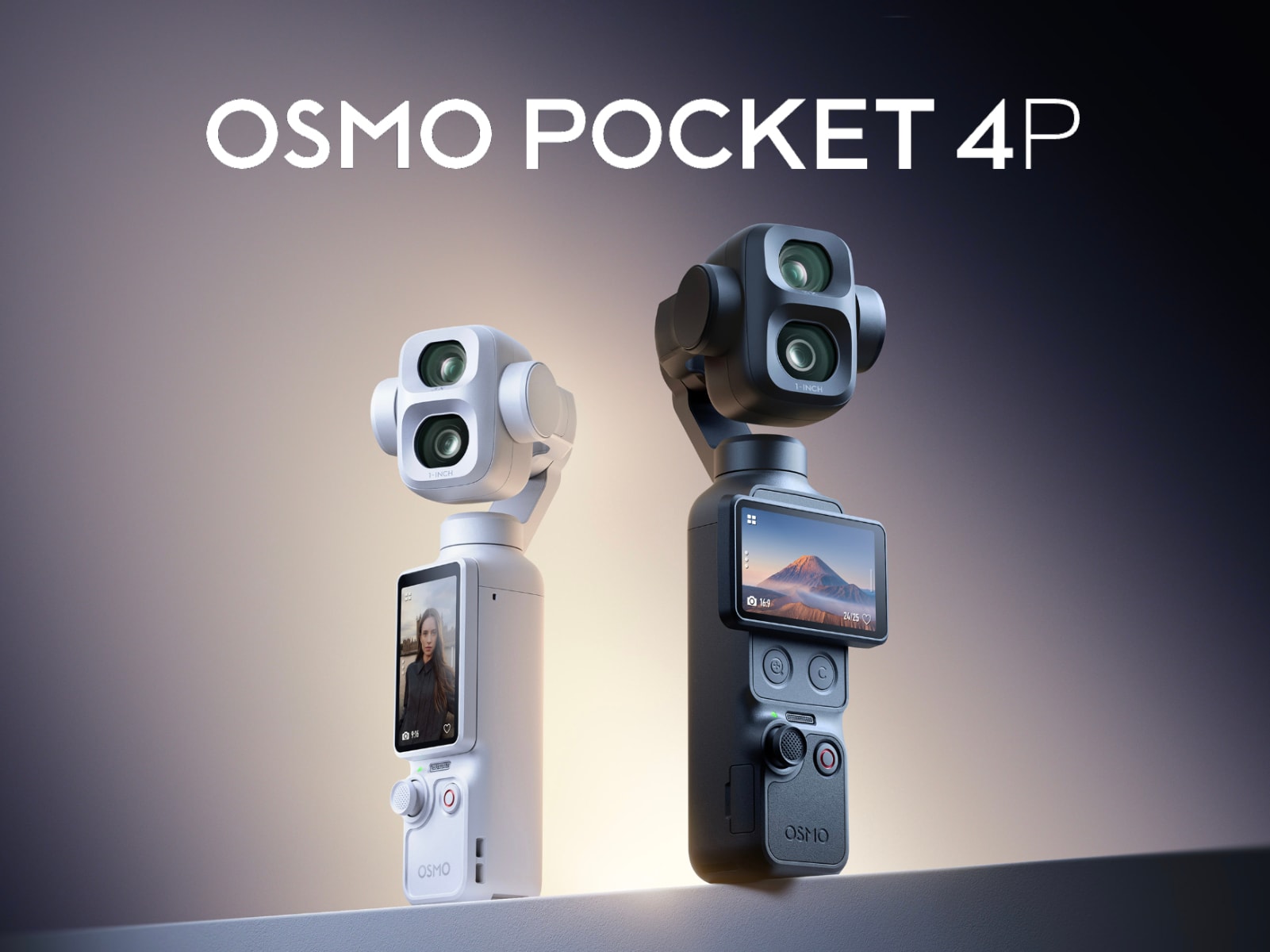 Thiết kế của DJI Osmo Pocket 4 Pro với hệ thống camera kép mới.