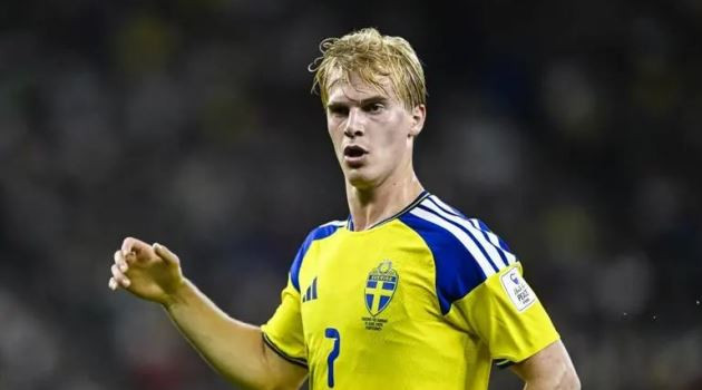 Lucas Bergvall trẻ tuổi và đầy tiềm năng. Ảnh: Getty Images.