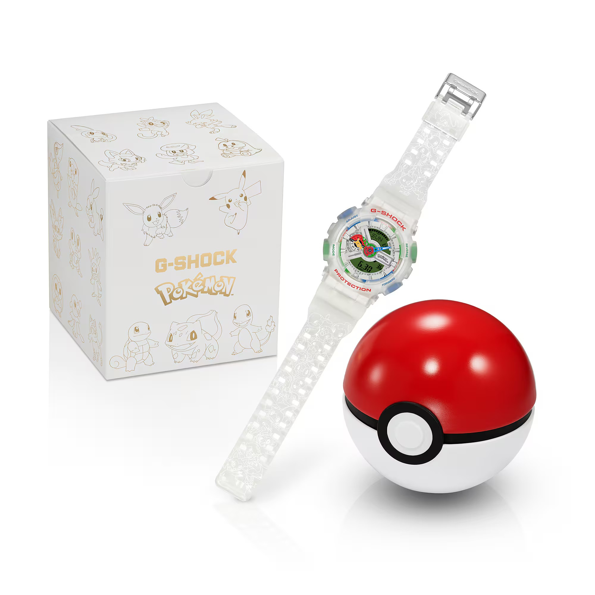 Hộp đựng Poké Ball và hộp giấy đi kèm phiên bản giới hạn