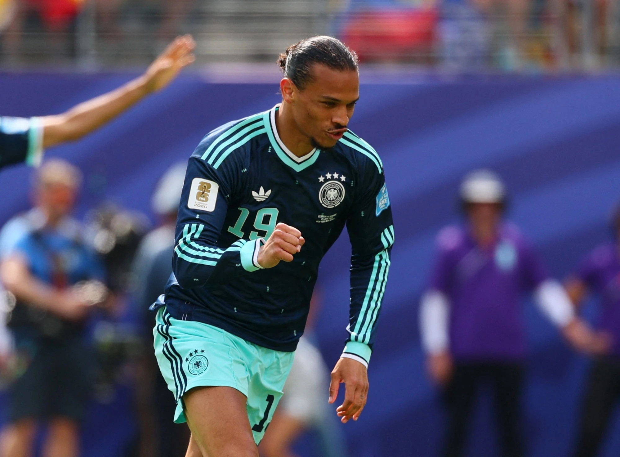 Leroy Sane ghi bàn mở tỷ số sớm cho tuyển Đức trước Ecuador tại World Cup 2026