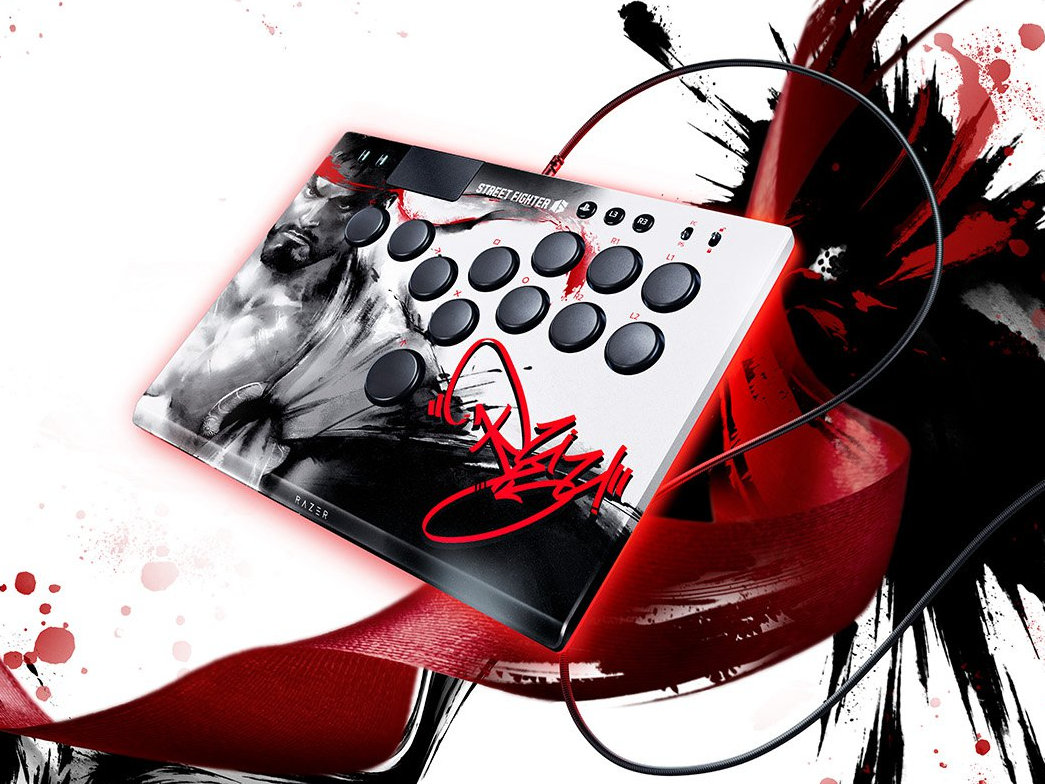 Razer Kitsune Ryu Edition là phiên bản Street Fighter thứ ba của dòng tay cầm này.