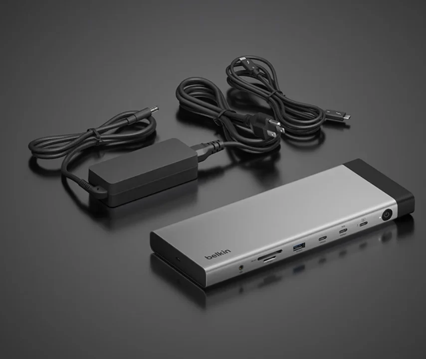 Belkin's new 14-in-1 Thunderbolt 5 dock.