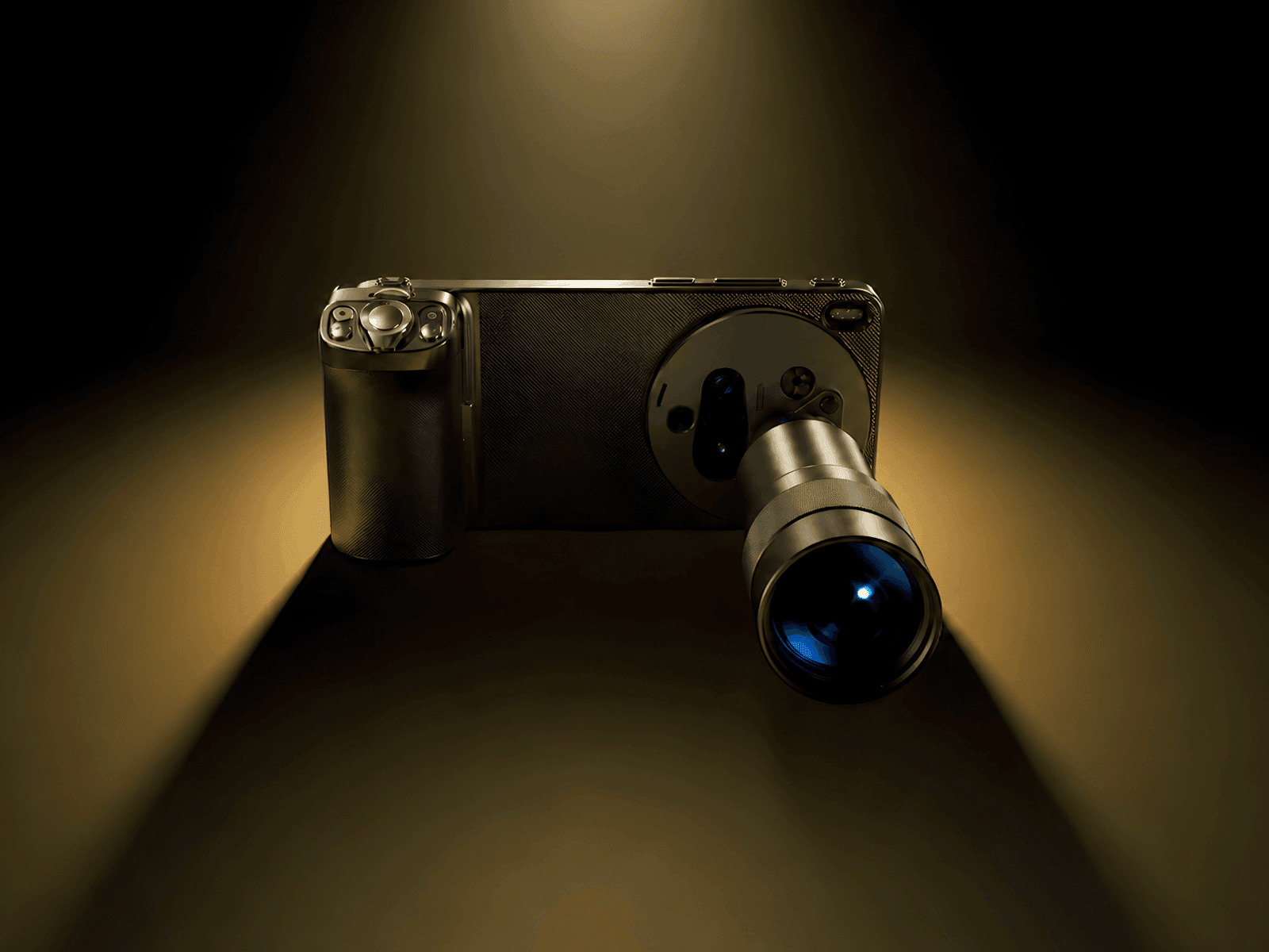 Vivo X300 Ultra với phụ kiện teleconverter