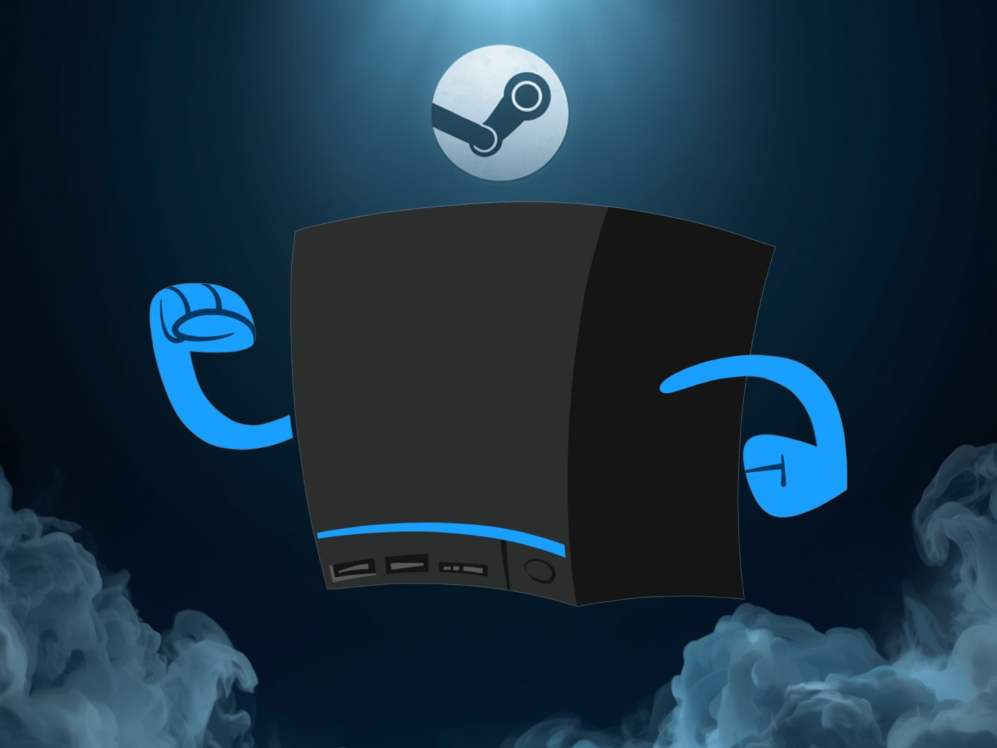 Steam Machine xuất hiện trong làn khói mờ