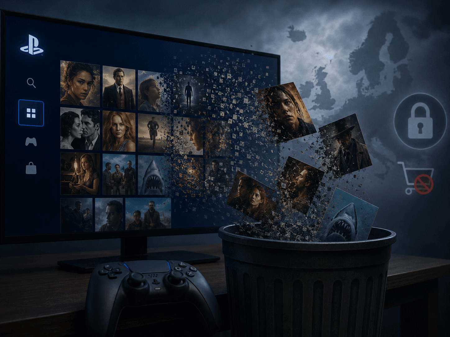 Sony xóa bỏ 551 phim StudioCanal khỏi thư viện PlayStation tại Anh và châu Âu.