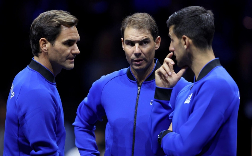 Novak Djokovic, Rafael Nadal và Roger Federer