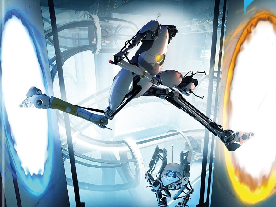 Hình ảnh quảng bá game Portal 2 trên nền tảng Steam