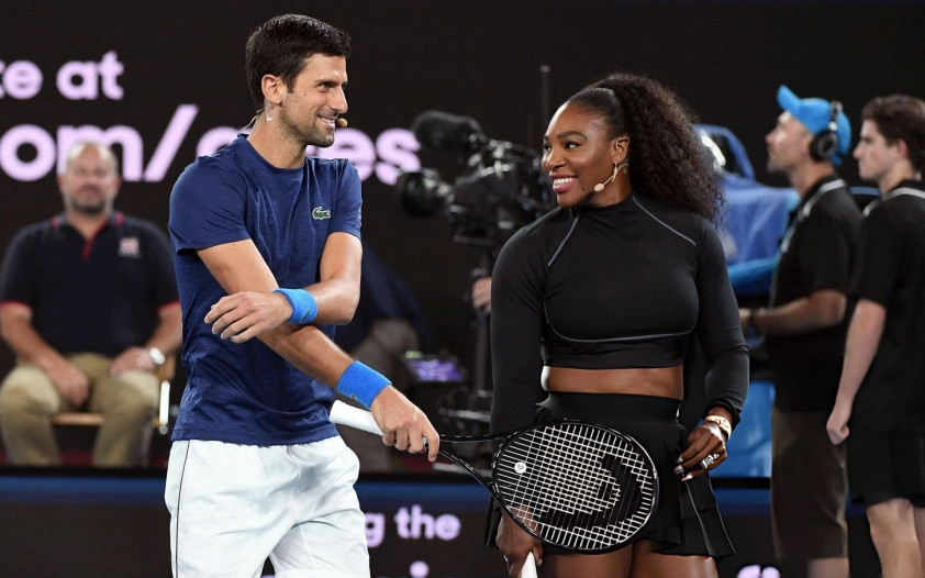 Novak Djokovic bày tỏ sự ngưỡng mộ trước nỗ lực của Serena Williams