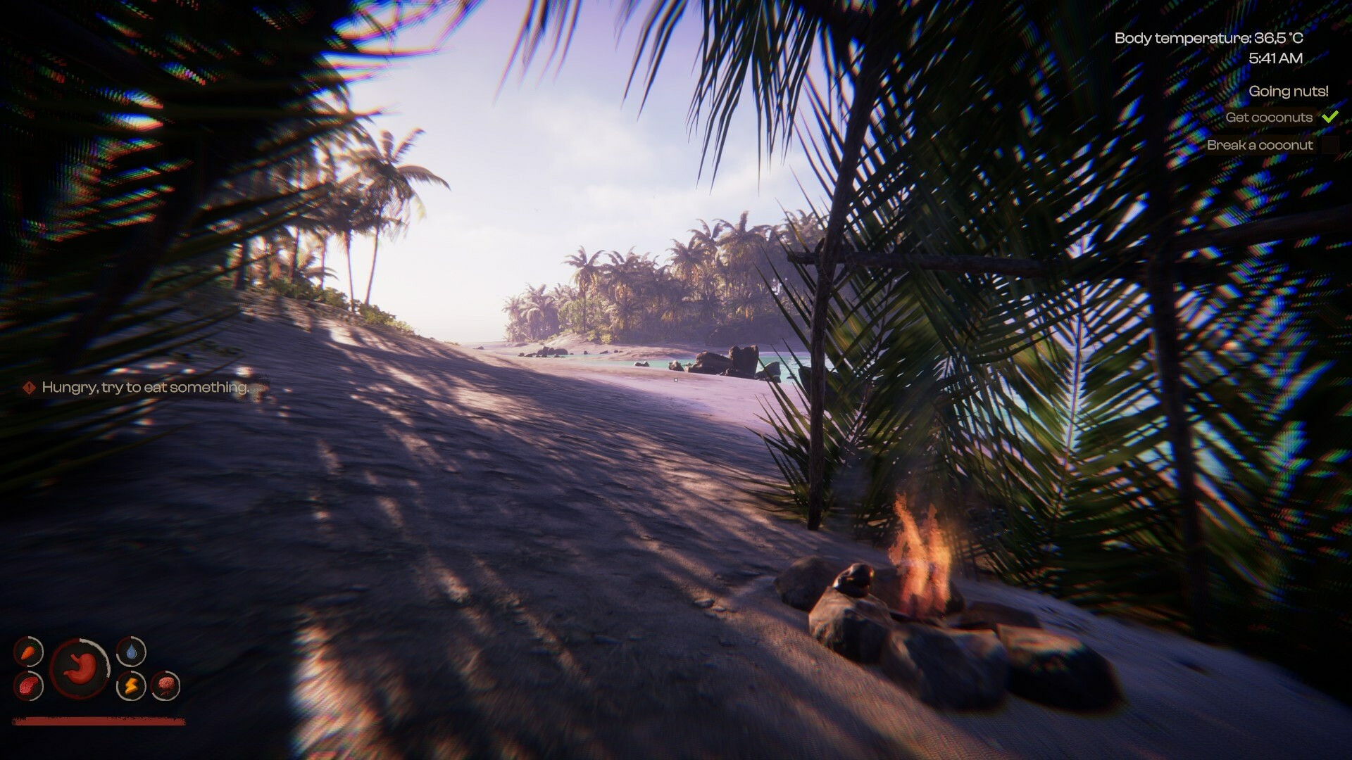 Hình ảnh một khu trại trong Project Castaway.