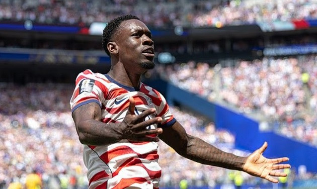 Folarin Balogun thi đấu thăng hoa trong màu áo tuyển Mỹ tại World Cup 2026
