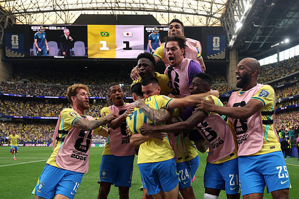 Gabriel Martinelli giúp Brazil đánh bại Nhật Bản với tỷ số 2-1