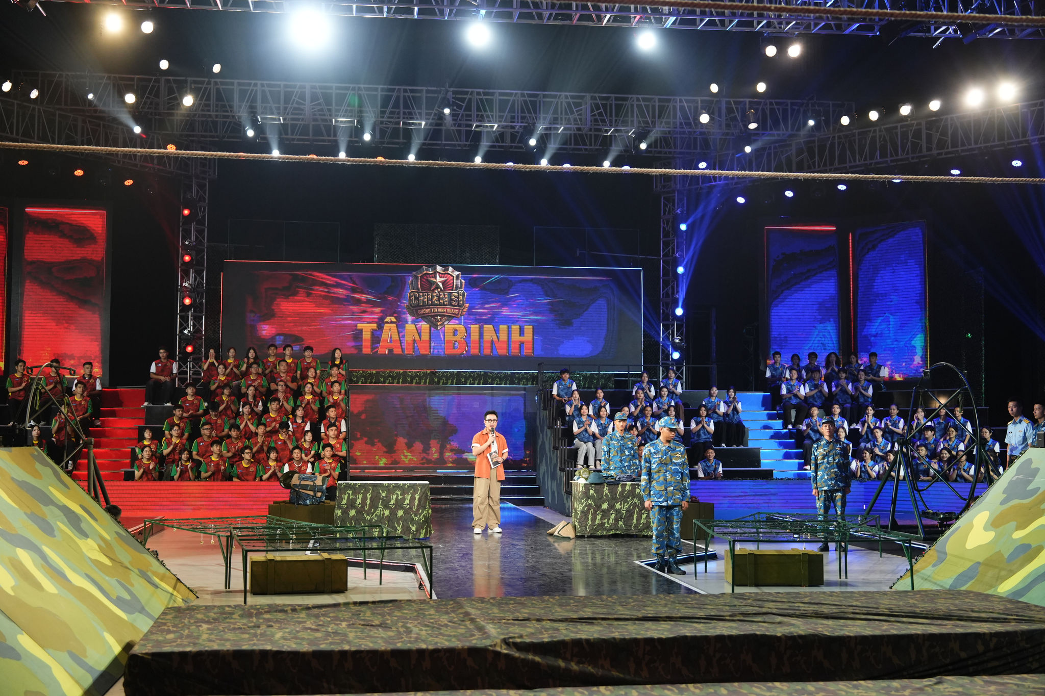 Trường quay chương trình Chiến sĩ - Đường tới vinh quang.