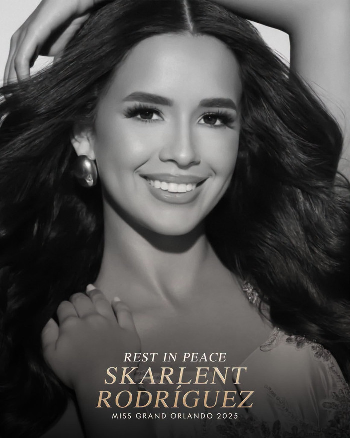 Tổ chức Miss Grand International gửi lời chia buồn đến gia đình Skarlent Rodríguez.