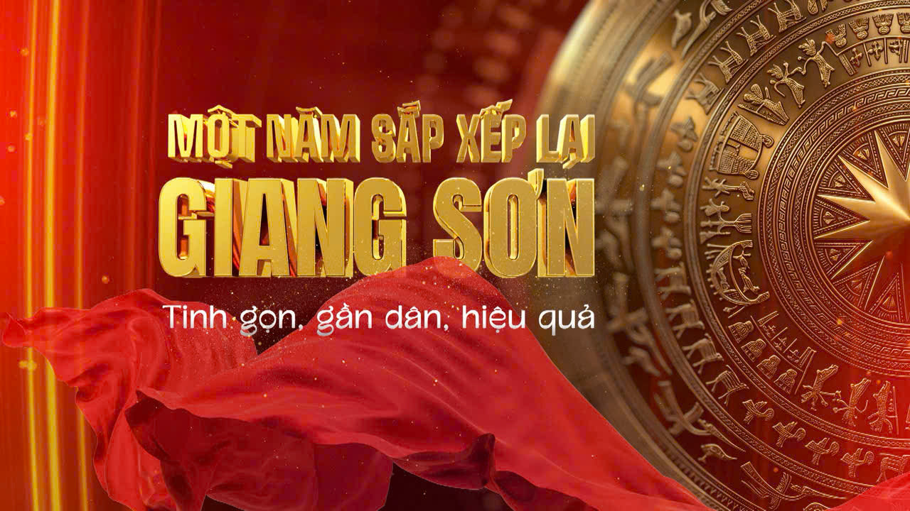 Phim tài liệu 'Một năm sắp xếp lại giang sơn - Tinh gọn, gần dân, hiệu quả' trên VTV1.
