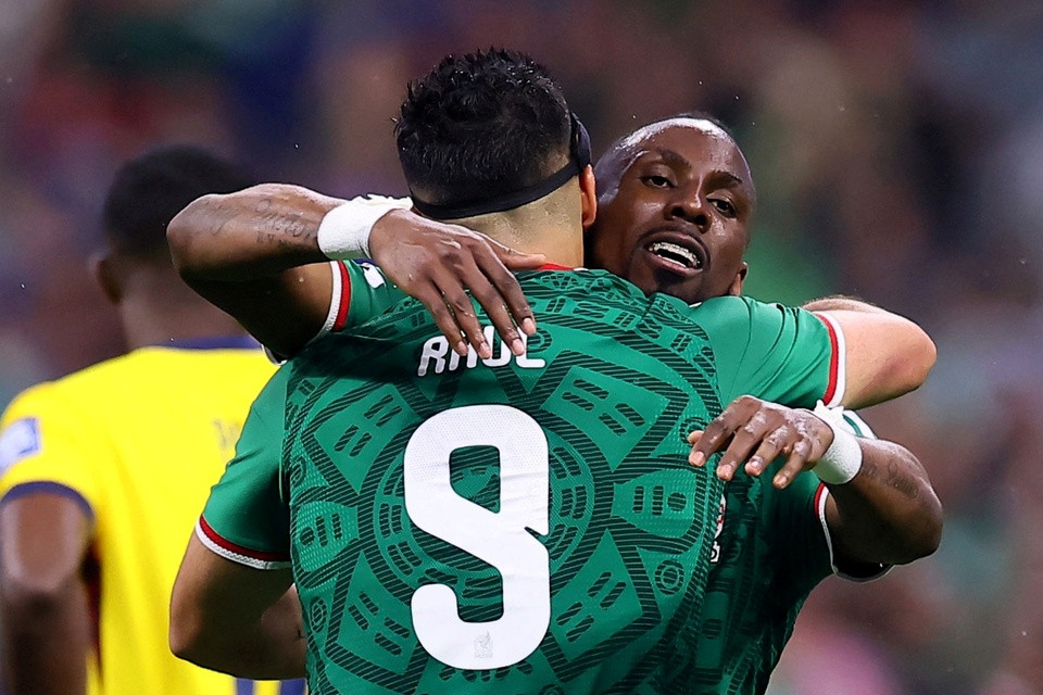 Đội tuyển Mexico ăn mừng chiến thắng trước Ecuador tại World Cup 2026