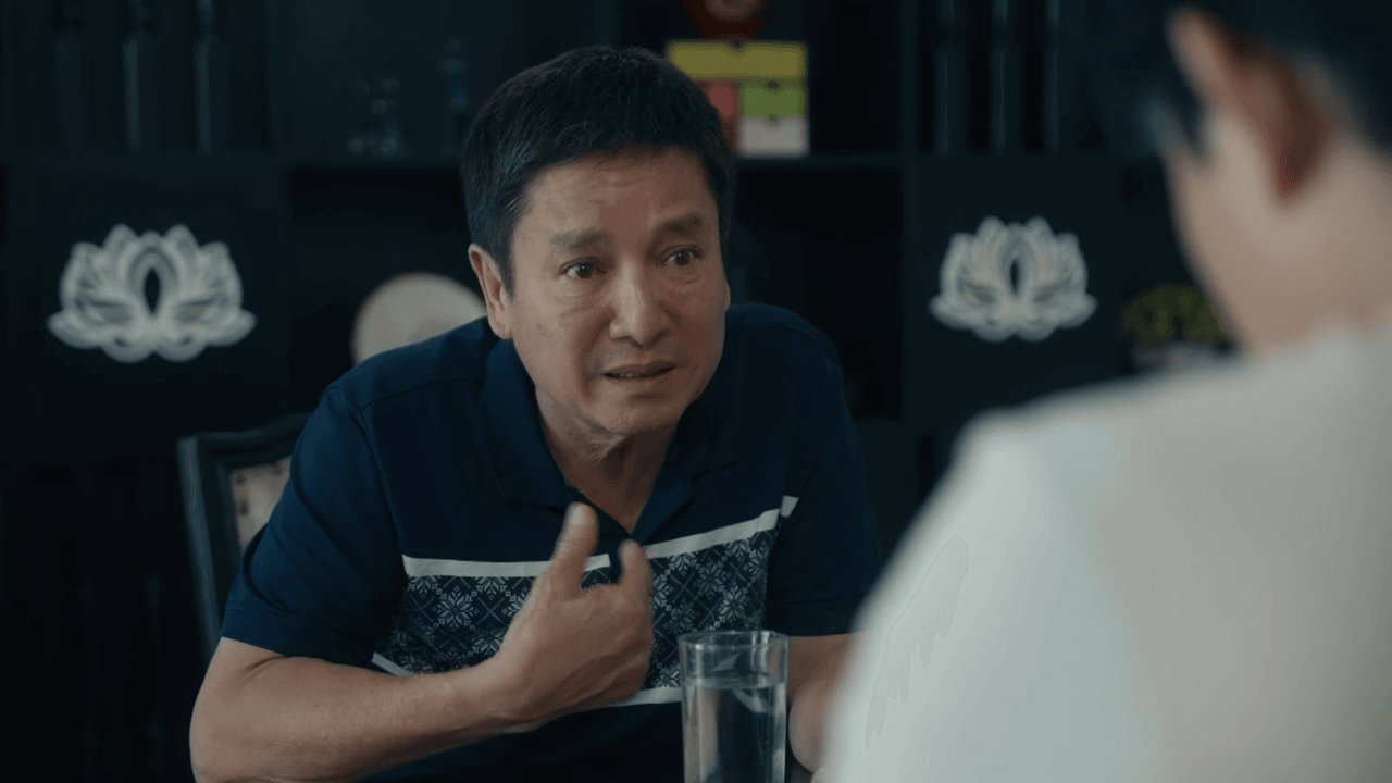 Dương thẳng thắn thừa nhận với bố vợ về sự rạn nứt không thể hàn gắn.