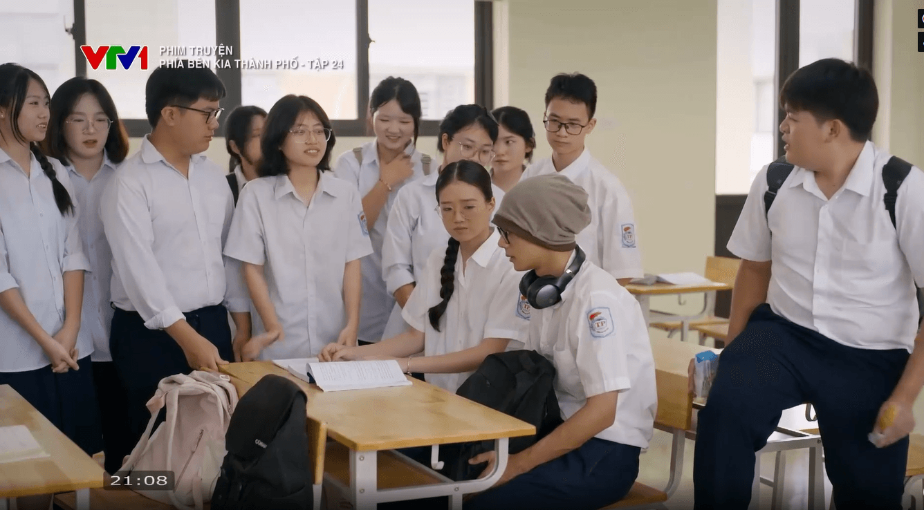Cảnh quay trong tập 24 Phía bên kia thành phố