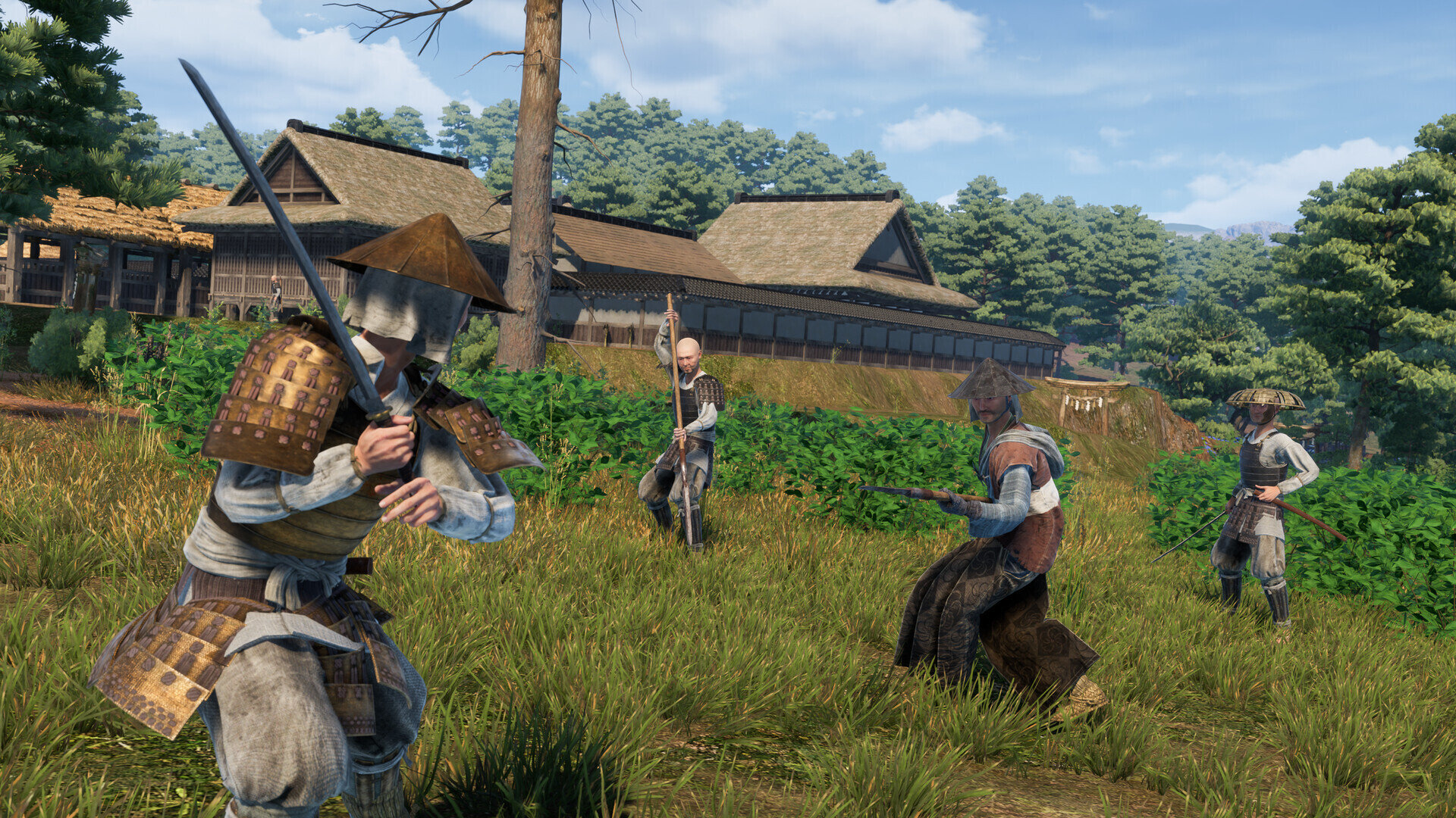 Một trận chiến trong game Sengoku Dynasty.