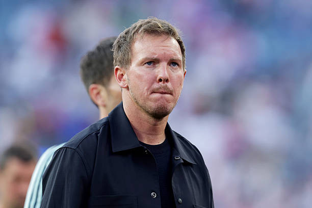 Julian Nagelsmann bị đặt dấu hỏi về tương lai tại đội tuyển Đức.