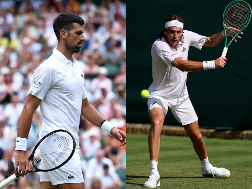 Trực tiếp tennis Novak Djokovic vs Stefanos Tsitsipas tại Wimbledon 2026