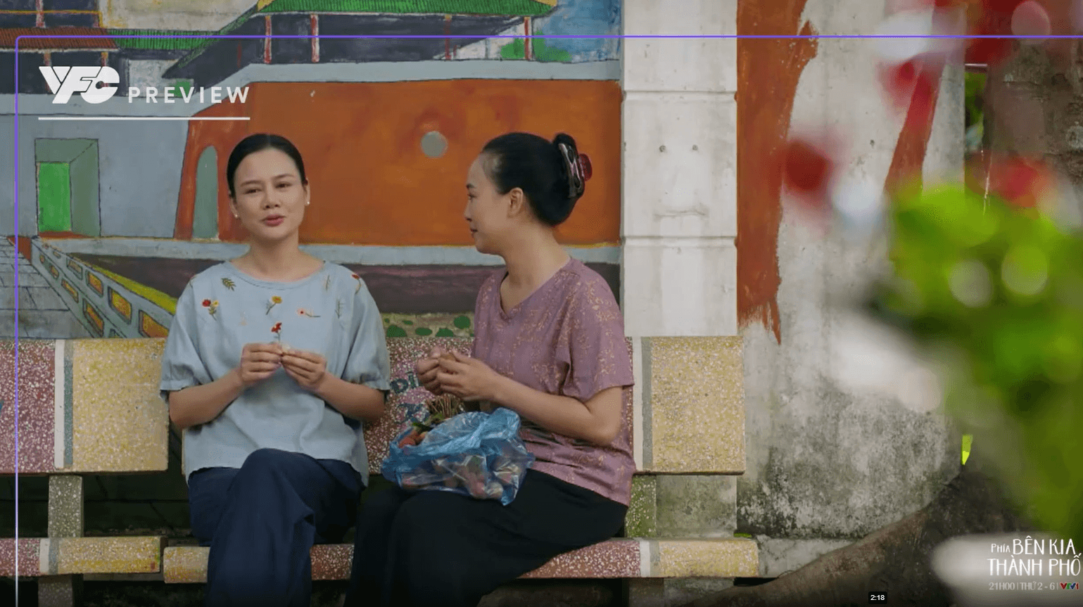 Mẹ Xuân và mẹ Phúc hóa giải hiểu lầm trong tập cuối Phía bên kia thành phố