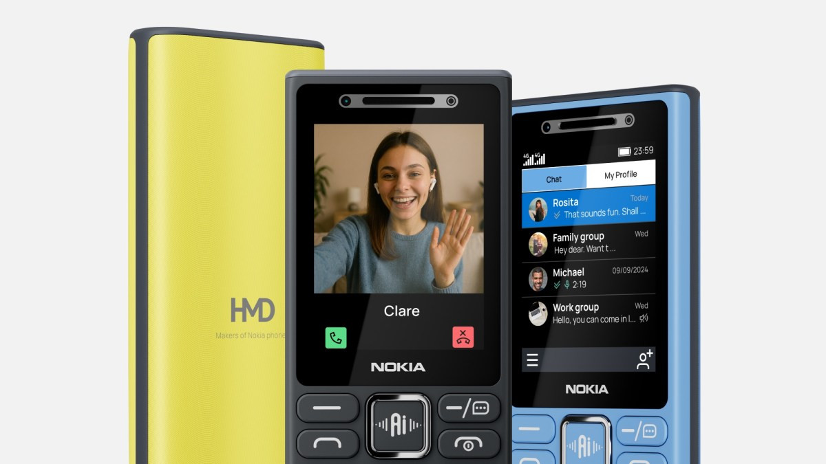 Nokia 200 4G với nhiều lựa chọn màu sắc
