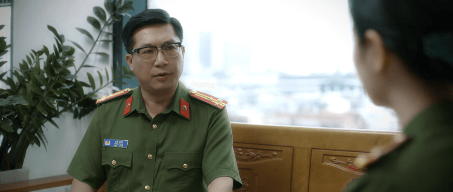 Chiến sĩ công an Hương Ngọc trong vai trò trinh sát nằm vùng chuyên án 17T.