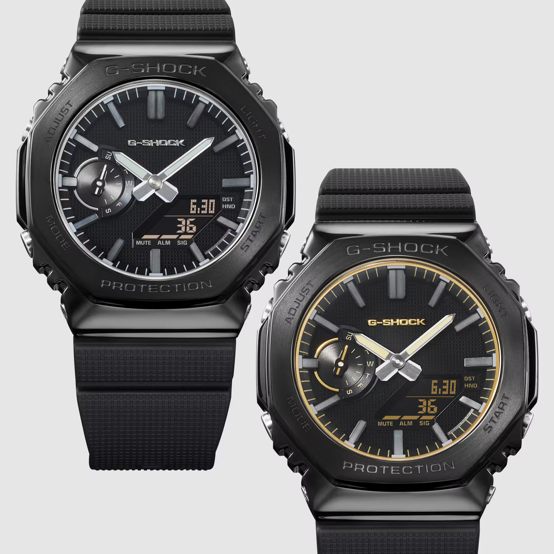 So sánh G-Shock GM-2100LXB-1A và GM-2100LXB-1A9.