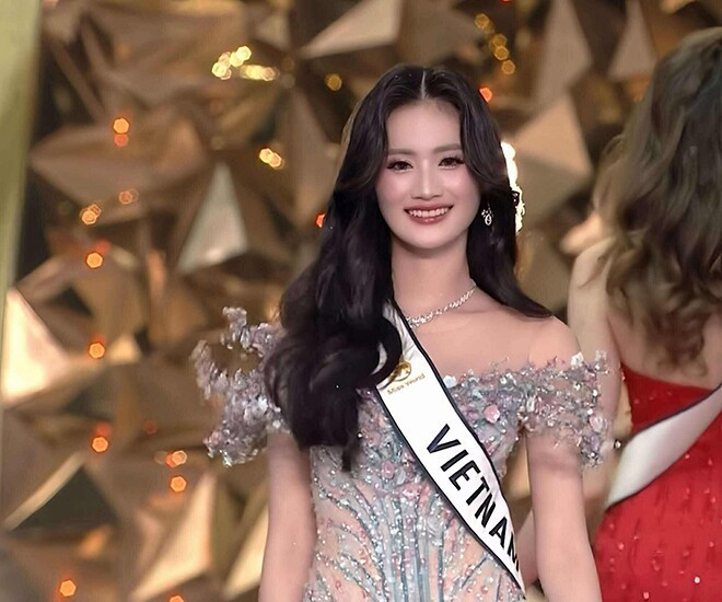 Hoa hậu Ý Nhi gây dấu ấn khi vào top 40 tại Miss World 2025.