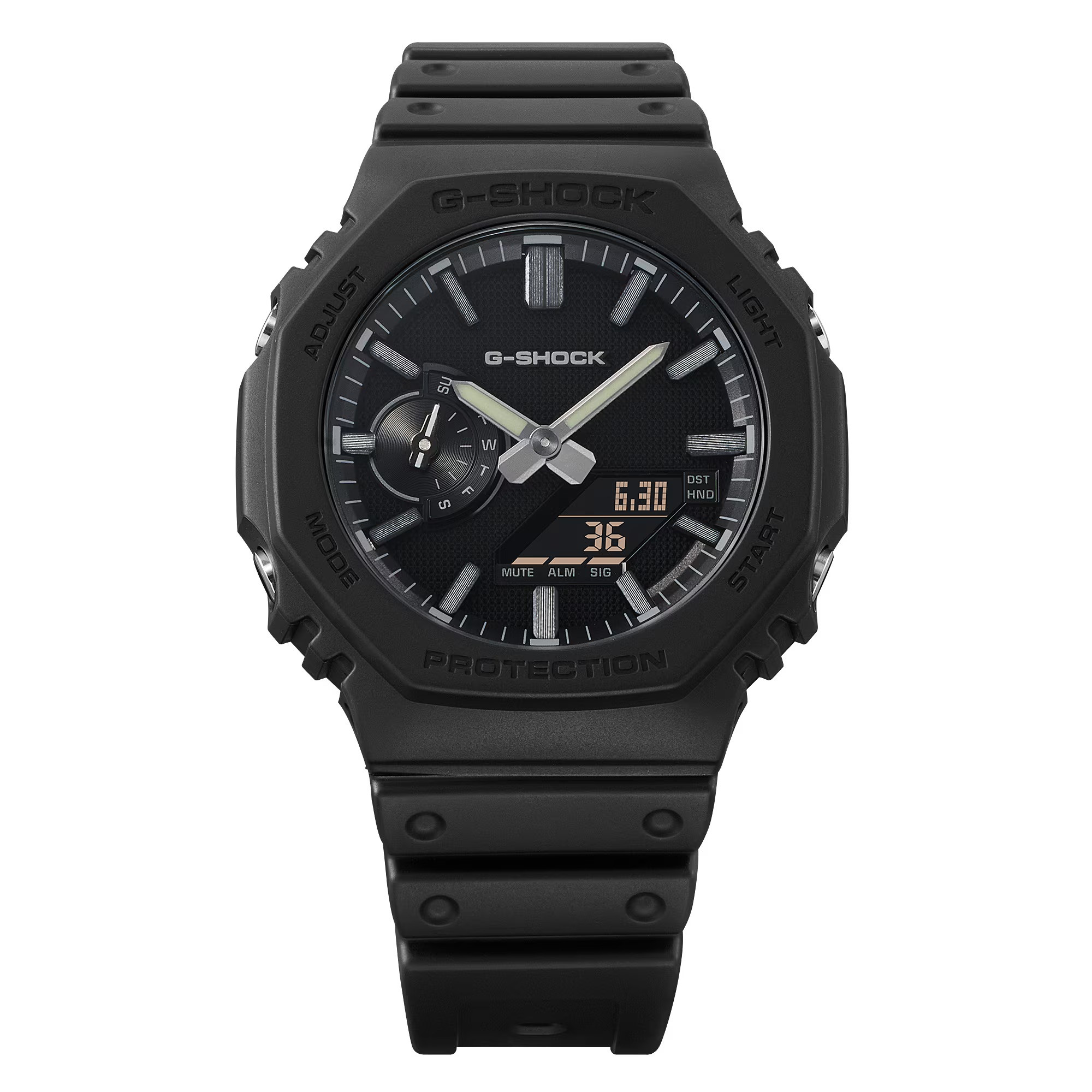 Mẫu đồng hồ Casio G-Shock GA-2100LXB-1A bằng nhựa resin.