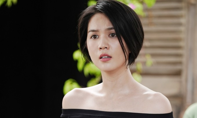 Ngọc Trinh trong vai diễn Út Như phim Chị Dâu