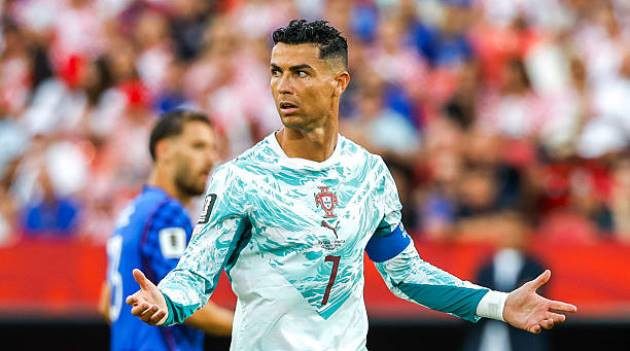 Cristiano Ronaldo trong màu áo đội tuyển Bồ Đào Nha tại World Cup 2026
