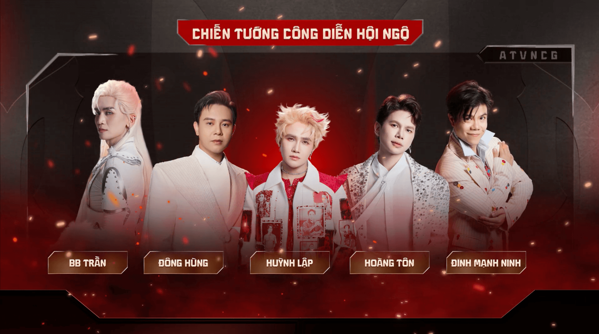 5 Chiến tướng đầu tiên tại Công diễn Hội ngộ