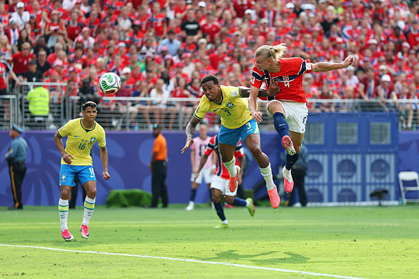 Brazil nhận thất bại xứng đáng trước Na Uy. Ảnh: Getty Images.