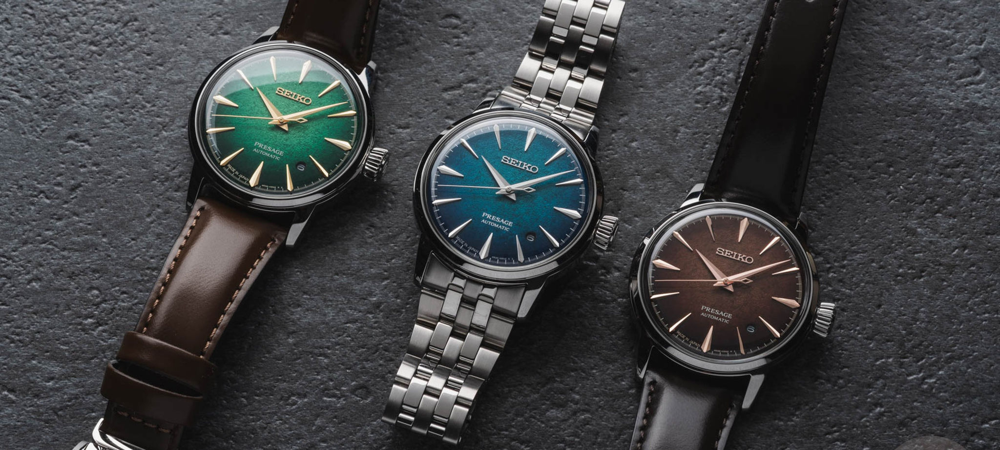Mặt sau lộ máy của Seiko Presage sử dụng bộ máy 4R35B