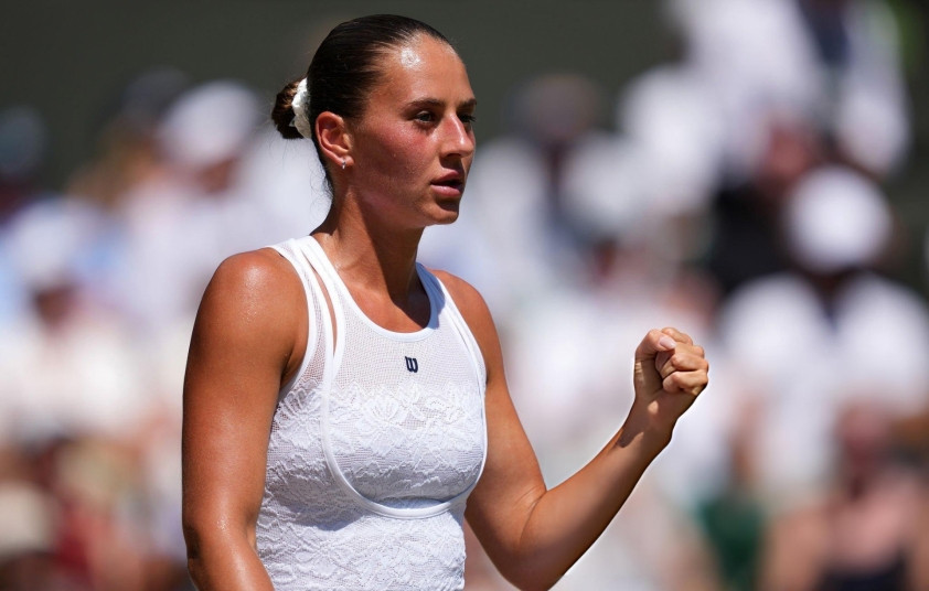 Marta Kostyuk thi đấu đầy nỗ lực tại giải Wimbledon 2026