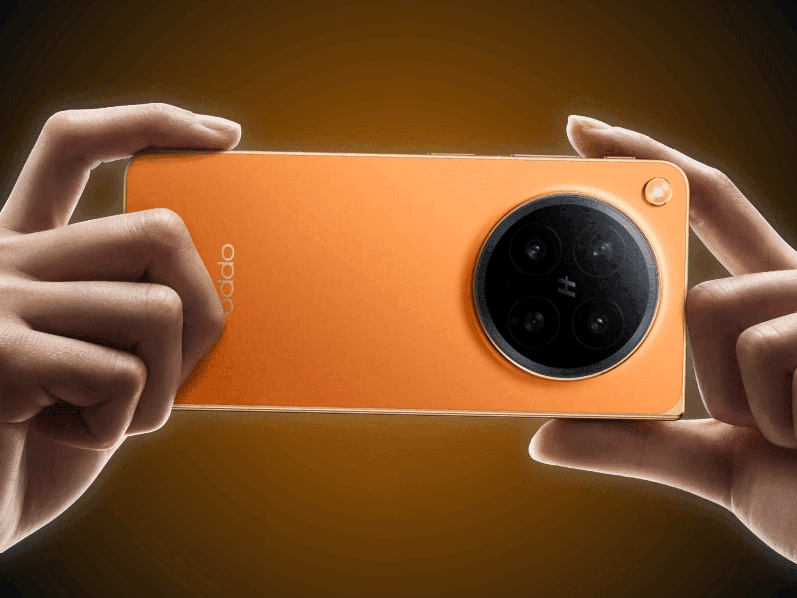 Điện thoại Oppo Find N6 với thiết kế camera tròn