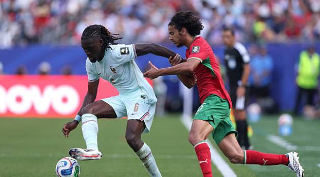 Tiền vệ Manu Kone đang có phong độ cao trong màu áo đội tuyển Pháp tại World Cup.